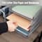 Mind Reader Stackable Paper Tray, Desktop Organizer, File Storage, Office, Metal Mesh, 4 Pcs., SIlver